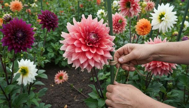 5 лайфхаков, чтобы георгины цвели до самых заморозков